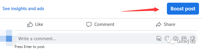 如何创建 Facebook 速推帖子广告（英文操作界面）?