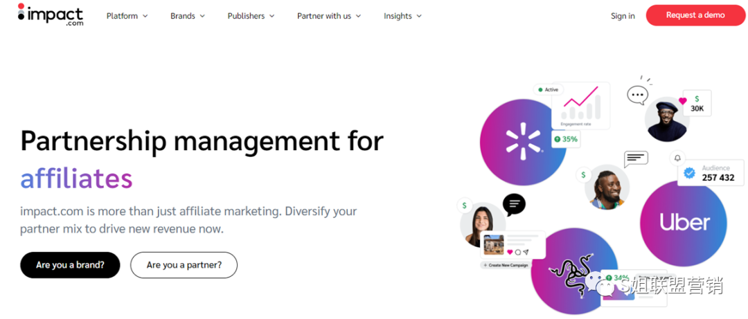 联盟平台Impact开户实操笔记