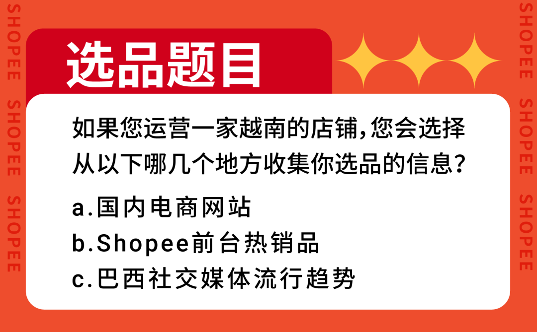 测测Shopee MBTI运营人格? 3道题解锁你的爆单潜质!