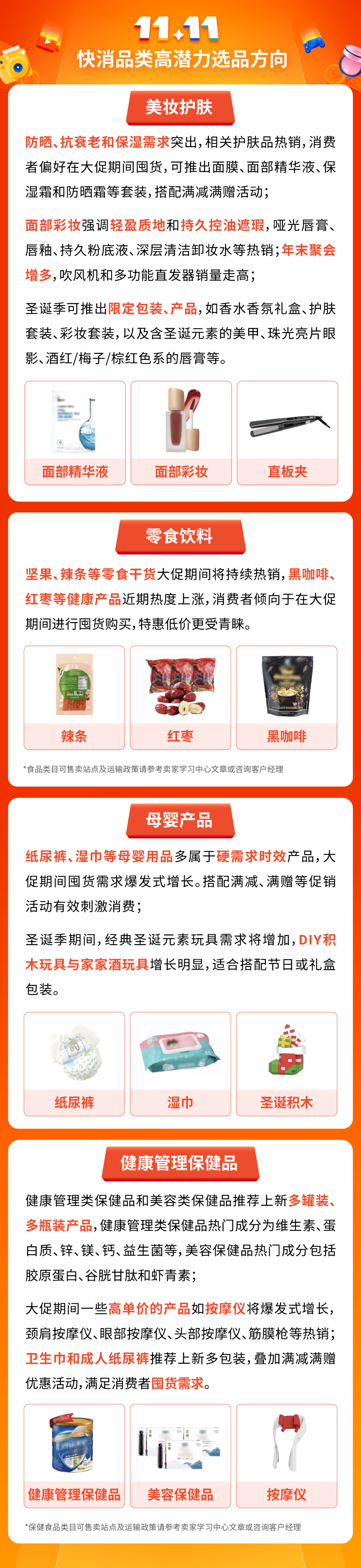 11.11大促选品风向标出炉! 官方品类经理预测高潜力爆品