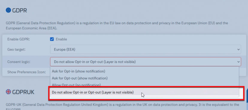 谷歌广告consent mode部署教程：使用consentmanager工具