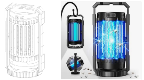 7月最新下证专利（三）：相机支架、融蜡灯、空气炸锅篮、泳池灯等爆款危险！