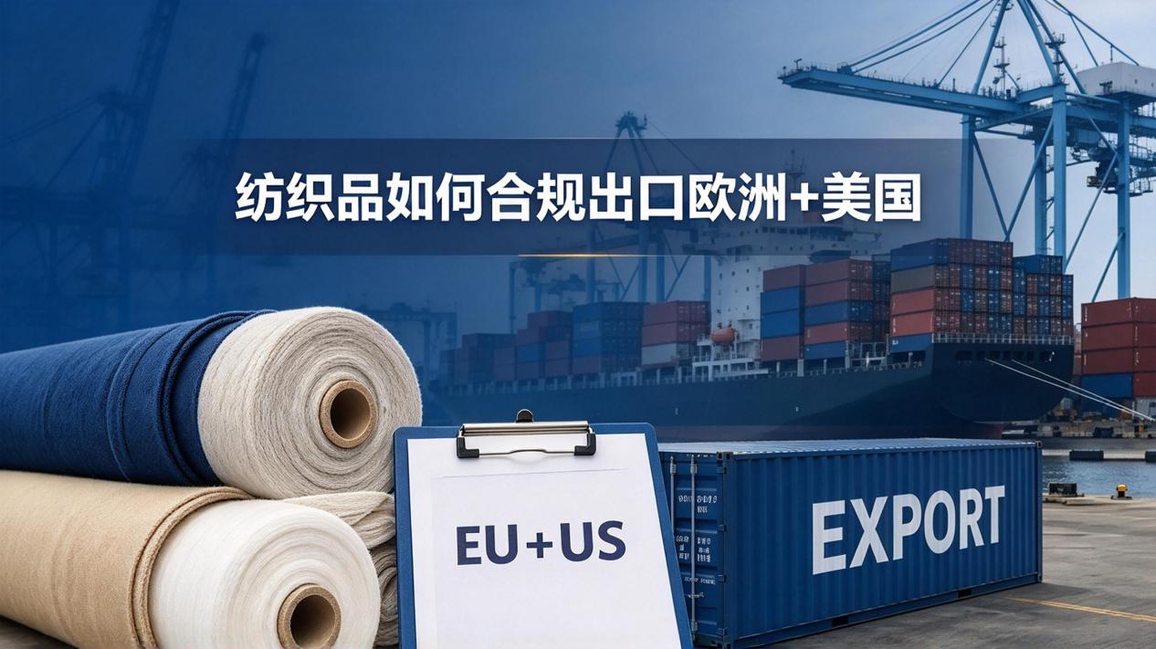 纺织品出口欧美的合规准备