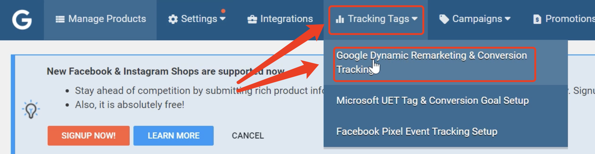 【Feed for google shopping插件】第7节：如何添加动态再营销代码和转化跟踪代码