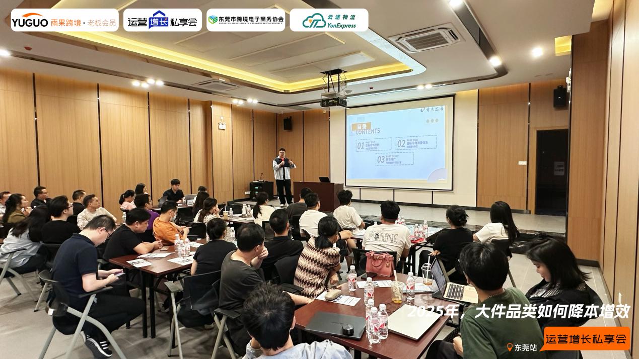 雨果跨境“运营增长私享会”第㉗期：大件品类出海选品攻略及降本增效新打法