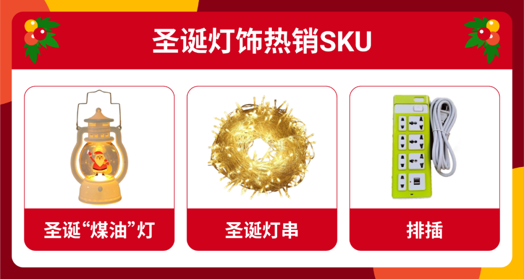 圣诞季热销选品指南! 从穿搭到礼品, 解锁年末重磅节庆商机