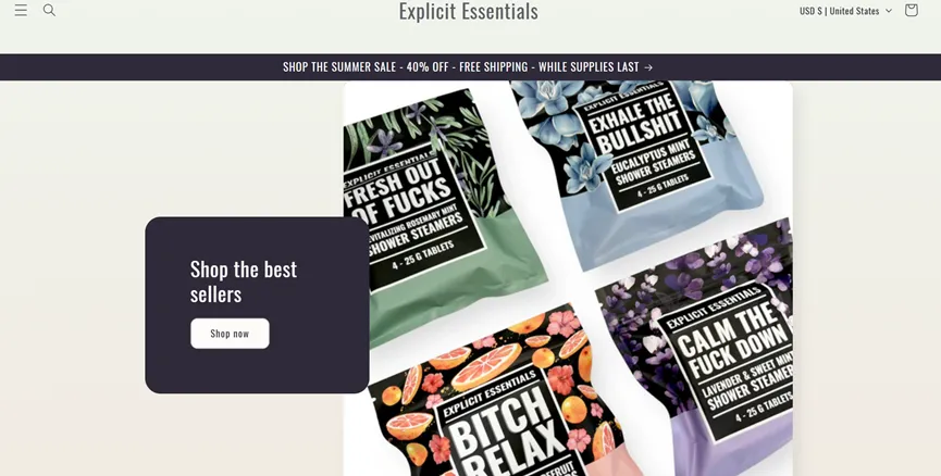 108家店铺被诉！Explicit Essentials淋浴蒸汽片商标+专利双重维权！