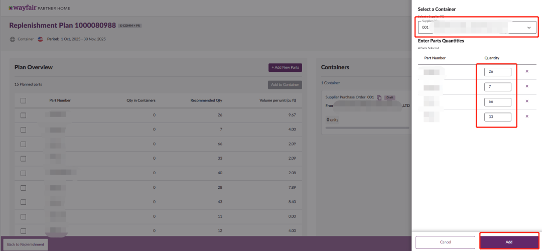 如何在新页面创建入库CG订单