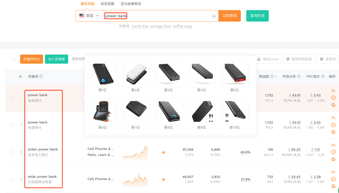 新品如何挖掘关键词？