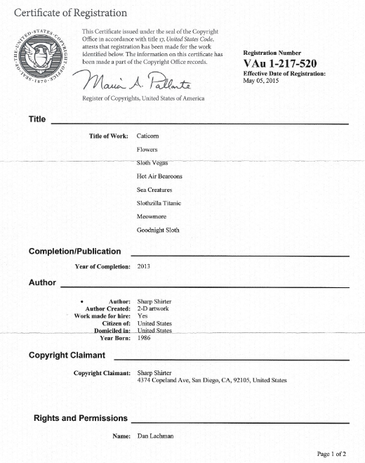 [22-cv-23468]Sriplaw律所代理Sharp Shirter起诉！