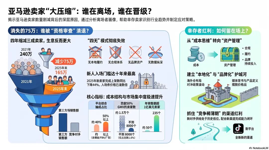 四年少了75万卖家：亚马逊在清退谁