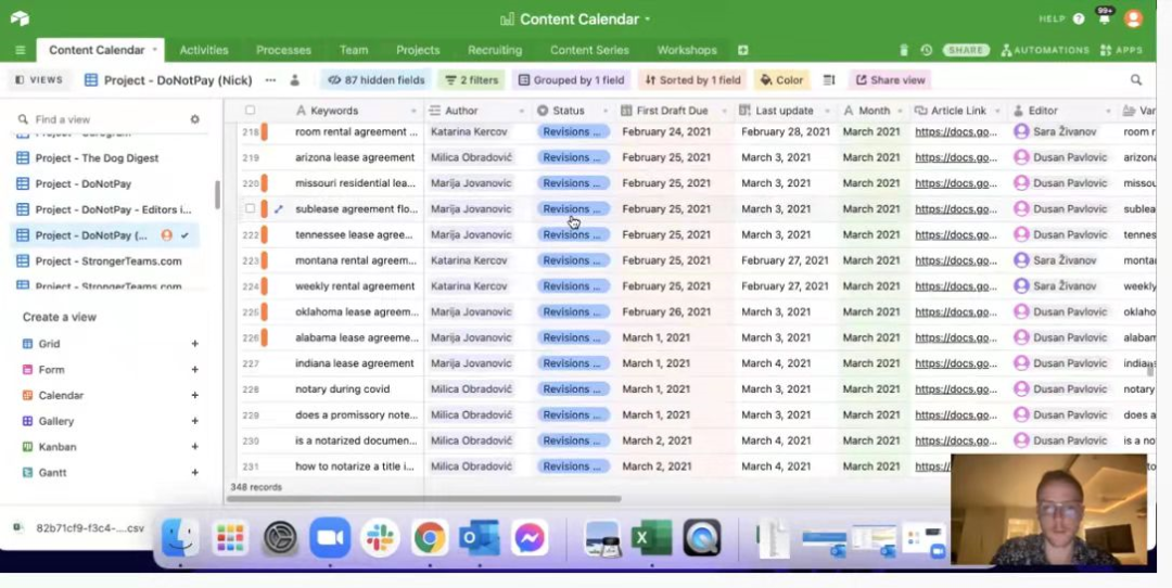 实用工具 | Airtable让你的SEO项目执行管理有条有理！