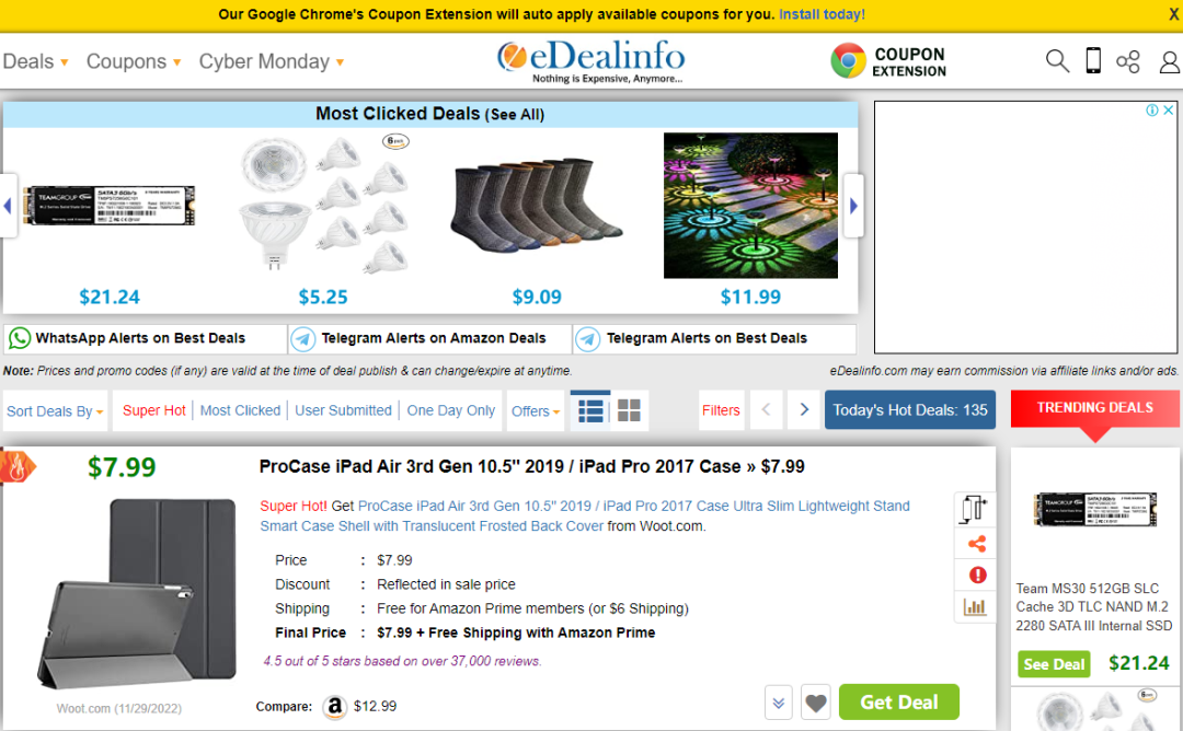 免费上帖爆单的小众Deal站,我不允许你不知道!