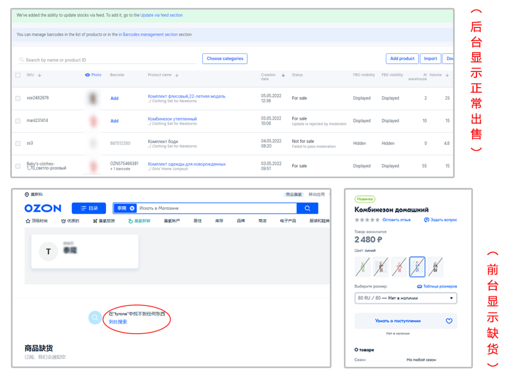 卖家经历分享：千万不要购买OZON店铺（惨痛的教训）