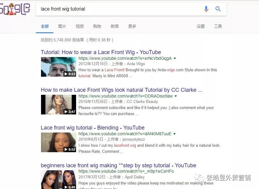 如何筛选Youtube视频关键词