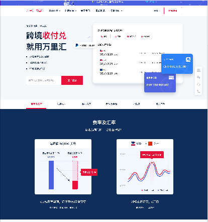 万里汇（WorldFirst）官网页面更新！
