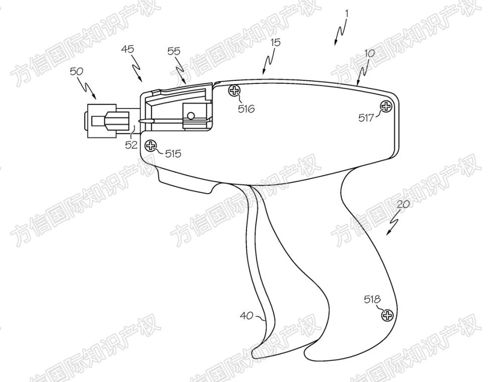 规避！多人售卖的服装标签枪Tagging Gun for Clothing已下证发明专利！