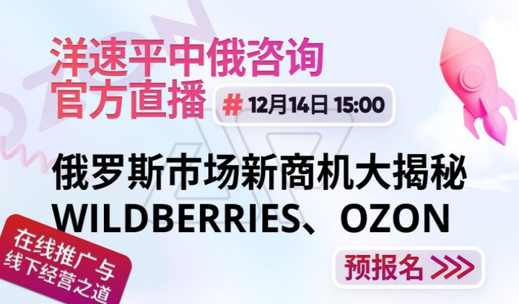 俄罗斯市场新商机大揭秘：Wildberries、OZON、在线推广与线下经营之道！