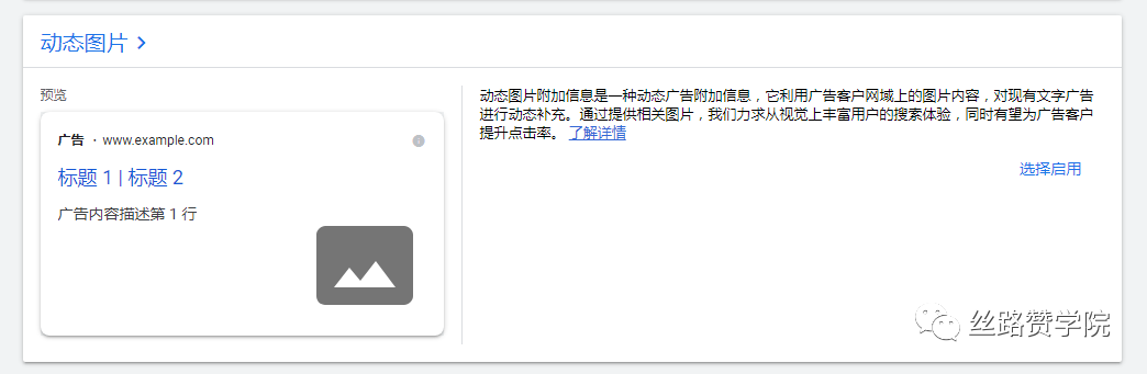 提升谷歌广告效果又一大利器—附加图片功能出现啦!