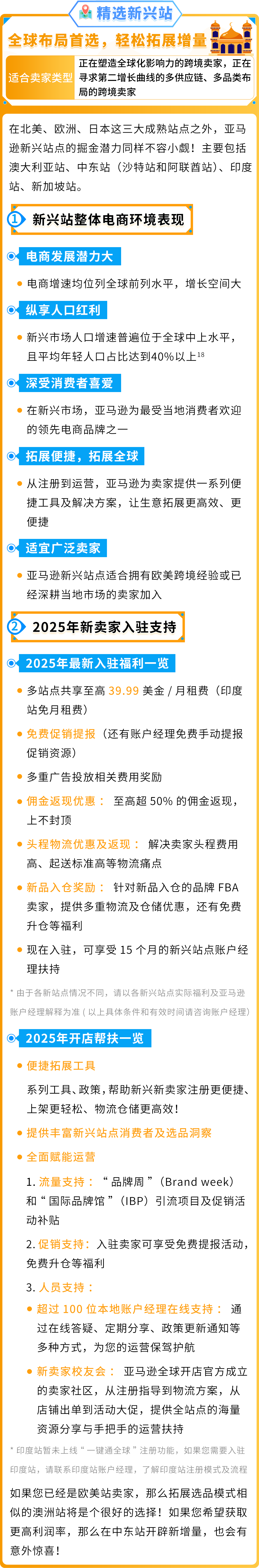 2025亚马逊19大站点选择指南！