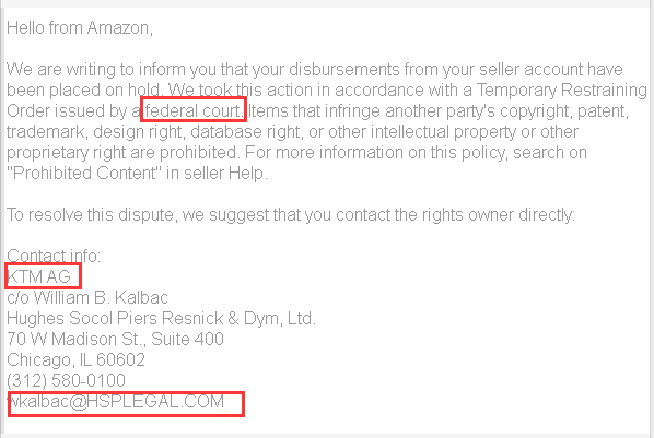 收到这类邮件需注意！若不及时应对店铺资金或被划走！