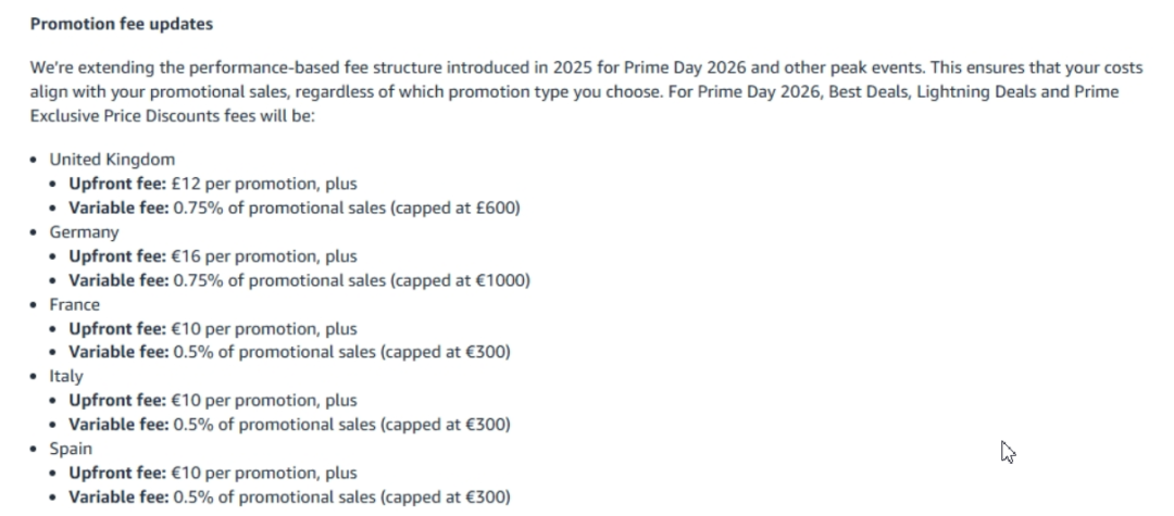 2026年Prime Day要提前、还要抽成，卖家该重新算这笔账了