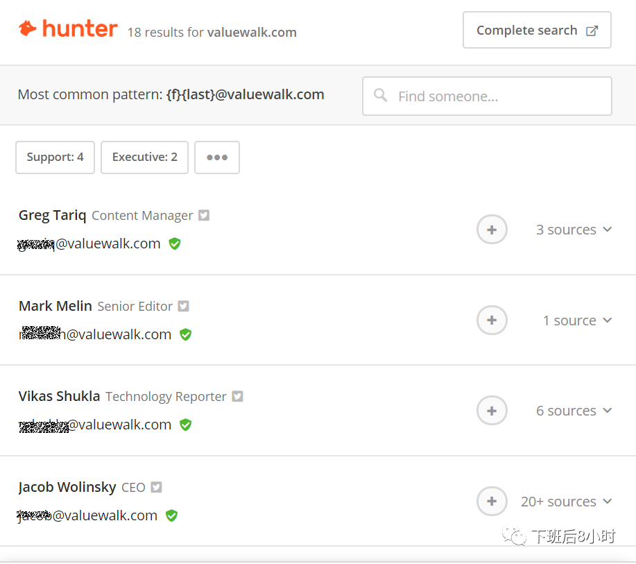 教你如何找海外博客的邮箱