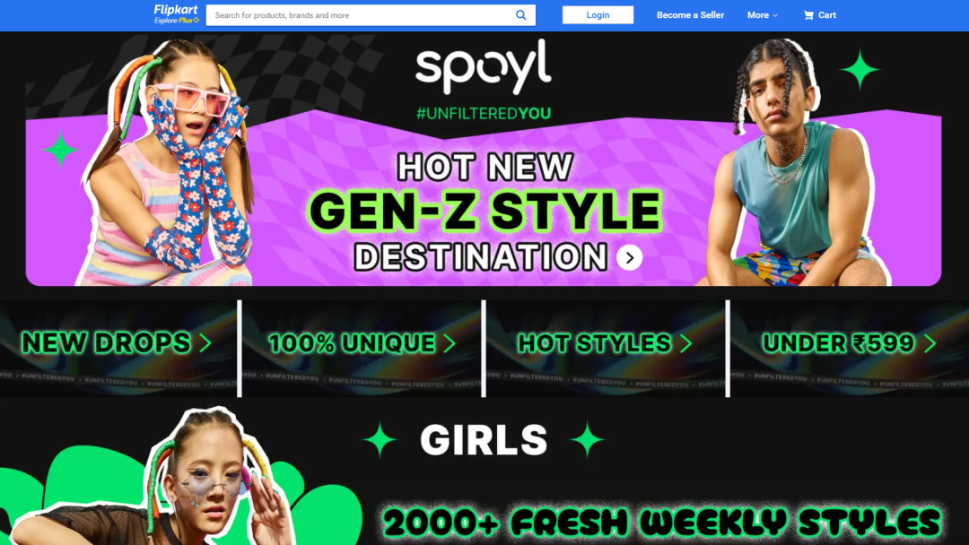 Flipkart推出时尚购物平台，聚焦年轻消费群体
