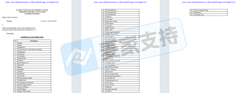 26-cv-04193，keith新案来袭，64店陷绿植盆栽与太空插画维权危机！