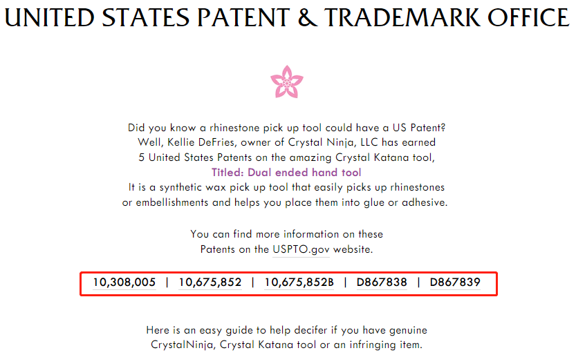 “BlingBling变钱”,56个中国卖家被告专利侵权,附被告名单