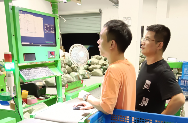 日均单量近20000票,递四方苏州吴江仓顺利开仓