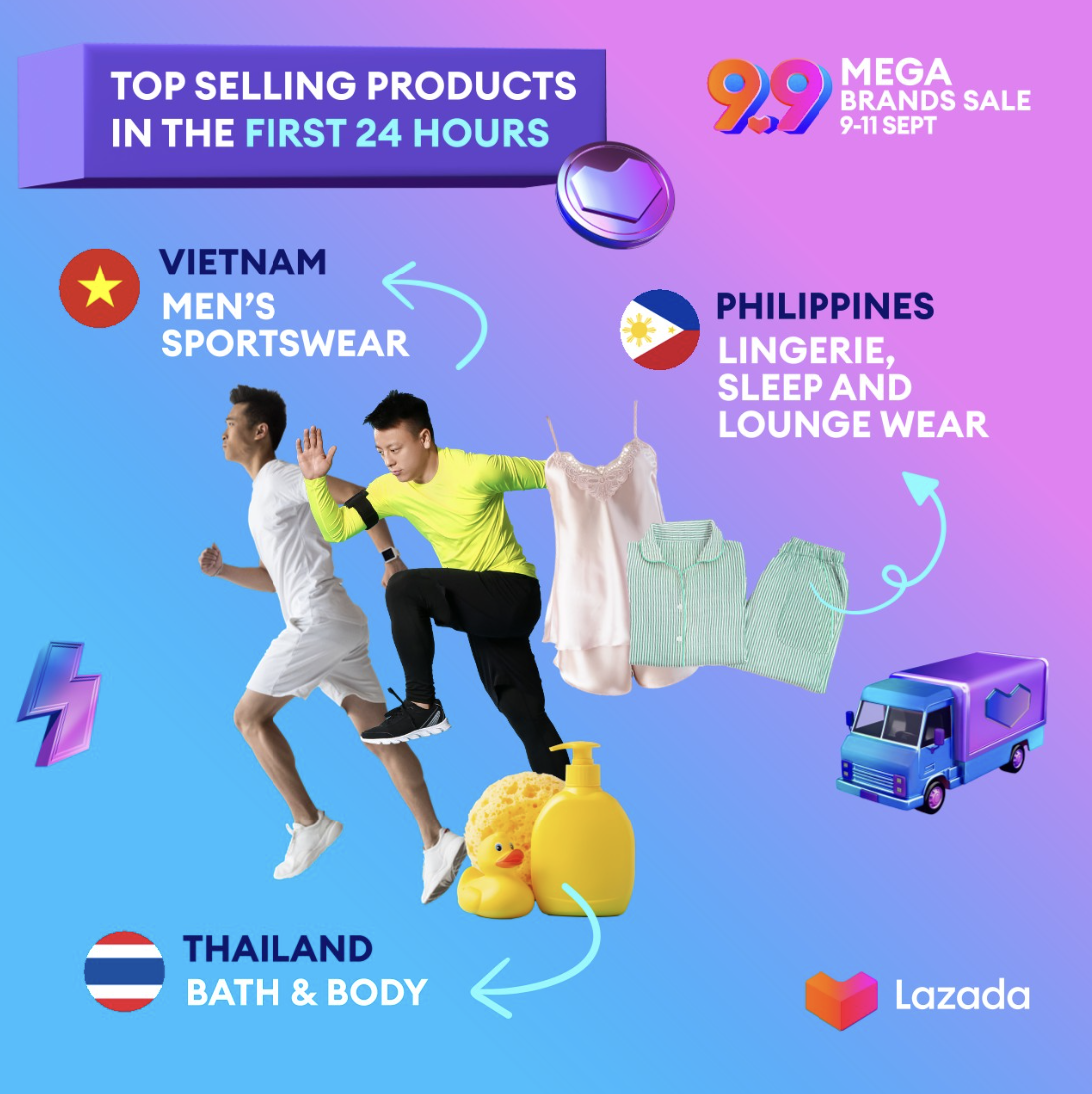 Lazada 9.9品牌大促圆满落幕，中国鞋服、母婴用品获东南亚消费者追捧