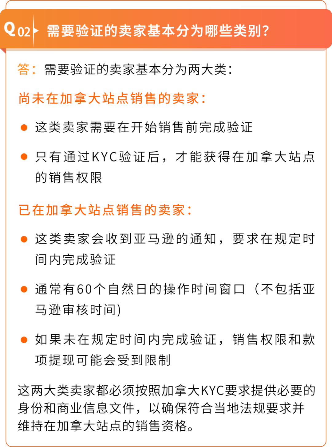 2026亚马逊加拿大站卖家资质审核KYC详解