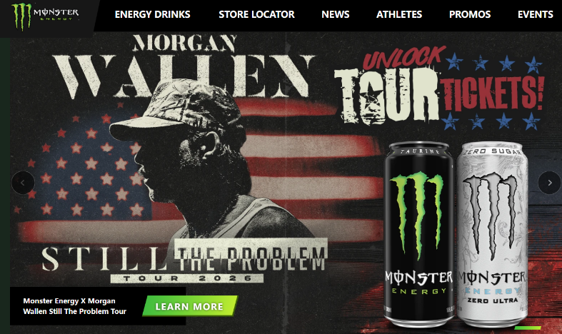 知名能量饮料品牌Monster Energy商标维权!