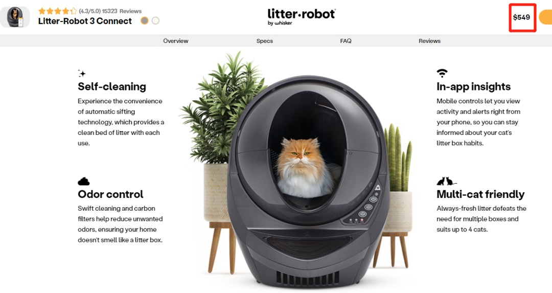 天价猫砂盆全球爆火，一个月狂赚303万美元