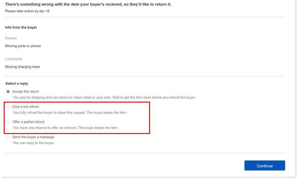 售后处理注意避坑!eBay为你详细梳理手动退货处理流程,攻破难点