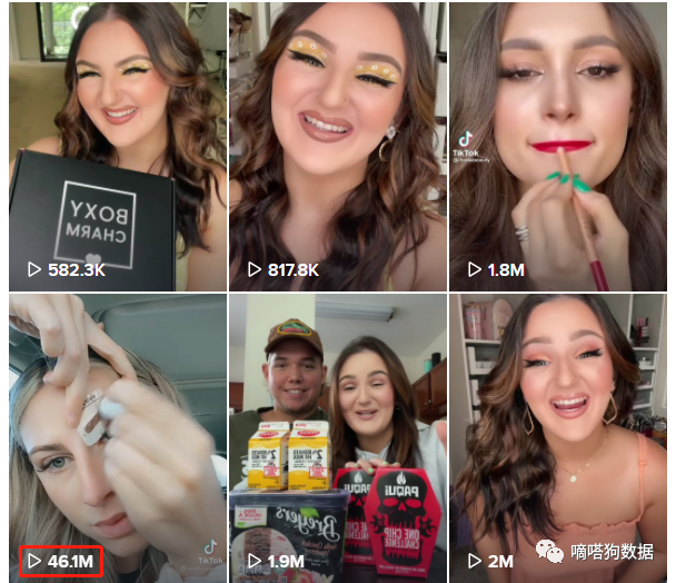TikTok爆品盘点！单条视频获五千万播放的画眉神器，纹身口红“卖爆了”