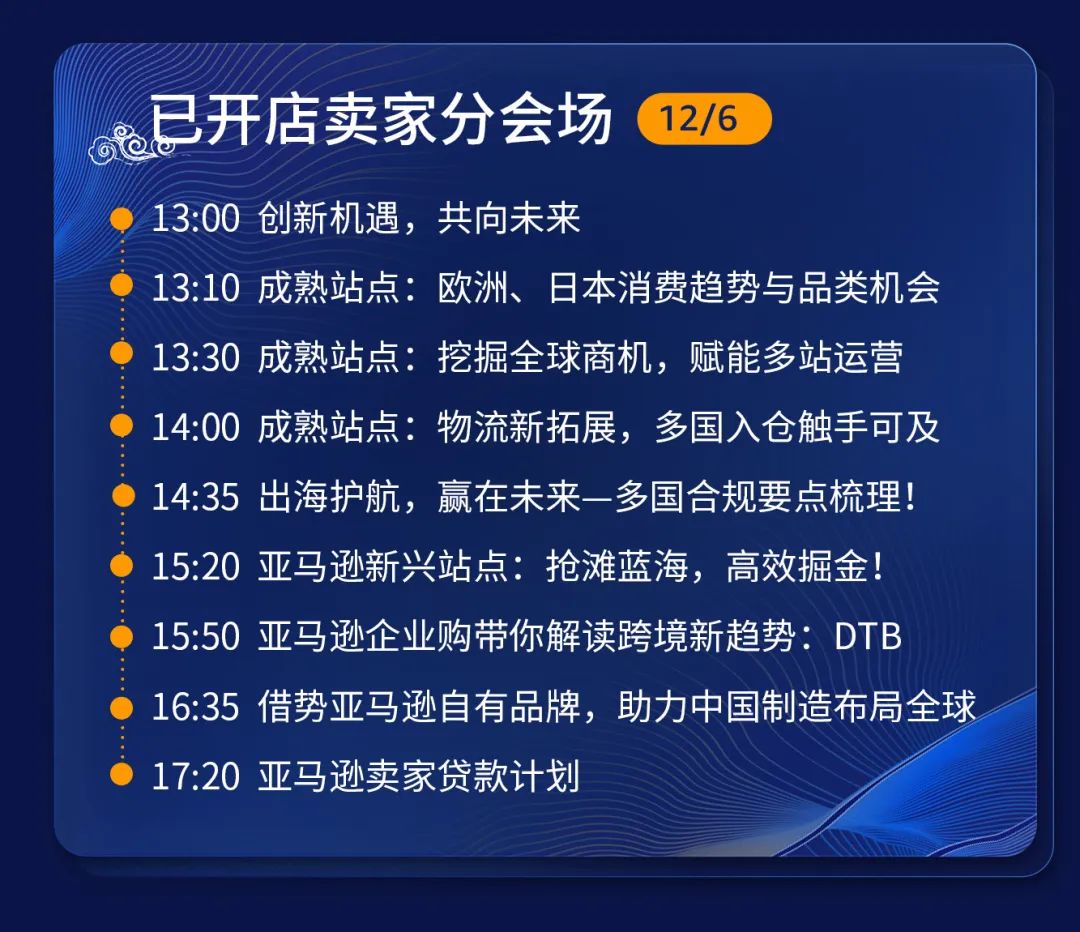 定了！12月5日-10日，亚马逊全球开店2022年度跨境峰会重磅来袭！