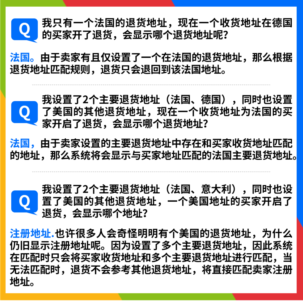 合理的设置退货，提高旺季售后处理效率