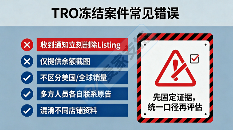 侵权产品零销售却被冻结1万美元，卖家应准备哪些证据？