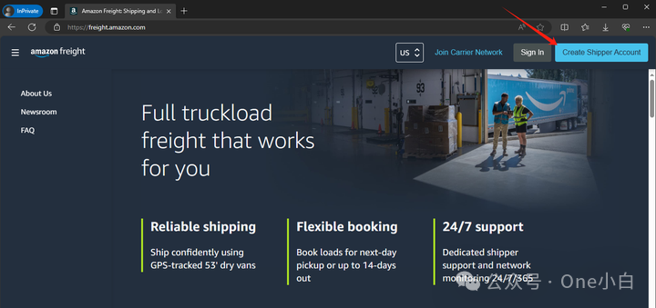 什么是 Amazon Freight？如何创建 Shipper 账户及预定发货？