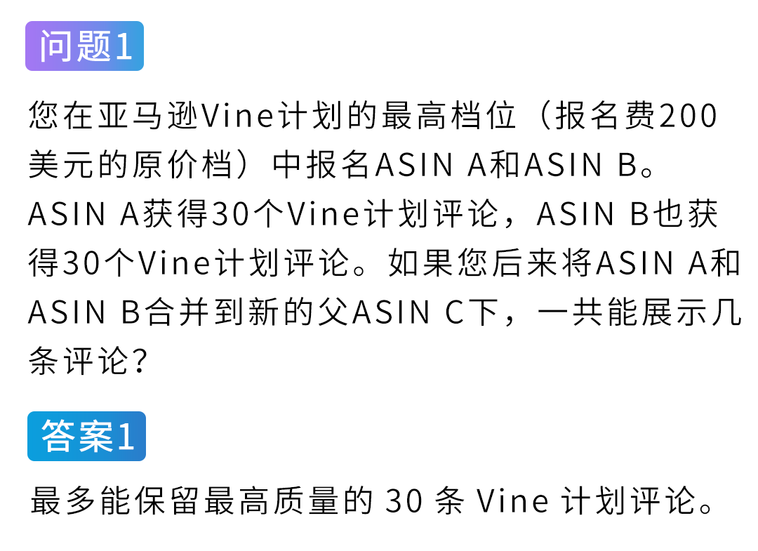注意！亚马逊Vine计划规则收紧，严禁合并违规变体
