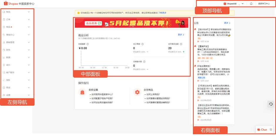 Shopee卖家,如何做好店铺设置?