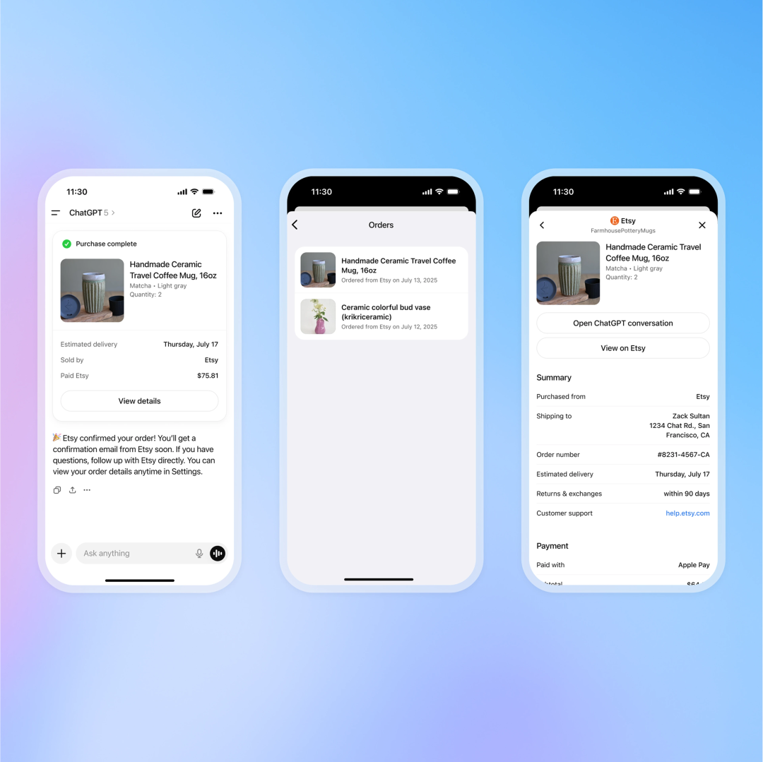 重磅!Shopify 商家将能够通过 ChatGPT 对话直接进行销售~