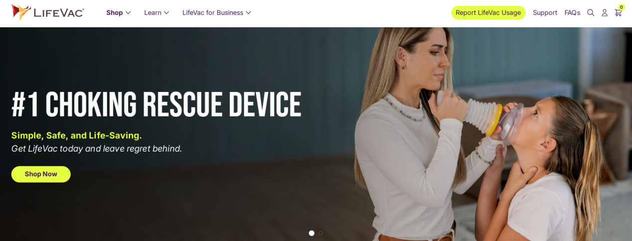 商标+版权全方位维权!LifeVac急救窒息装置再发案!