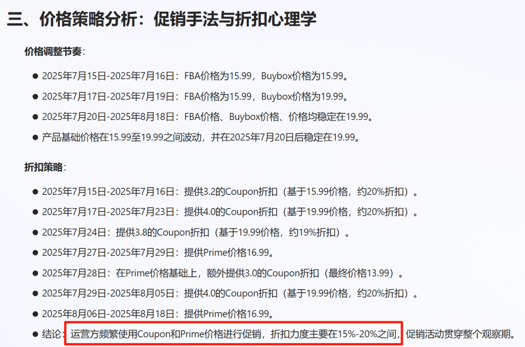 亚马逊选品结合AI解读热门产品第70期，通过AI数据了解竞品运营节奏