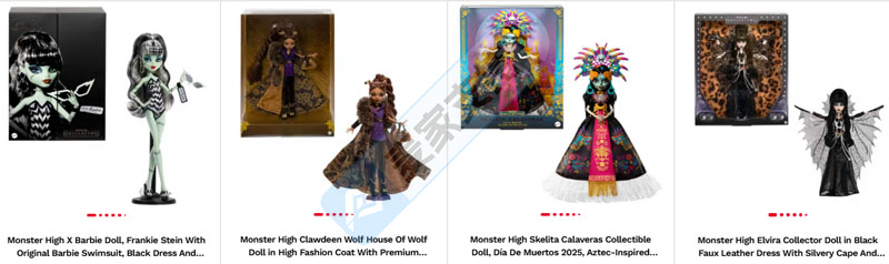 26-cv-03857，紧急！Mattel旗下Monster High维权TRO搞事，跨境卖家小心中招！