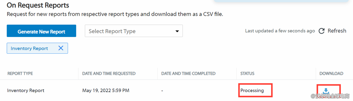 Seller Center報告分析：Inventory Report