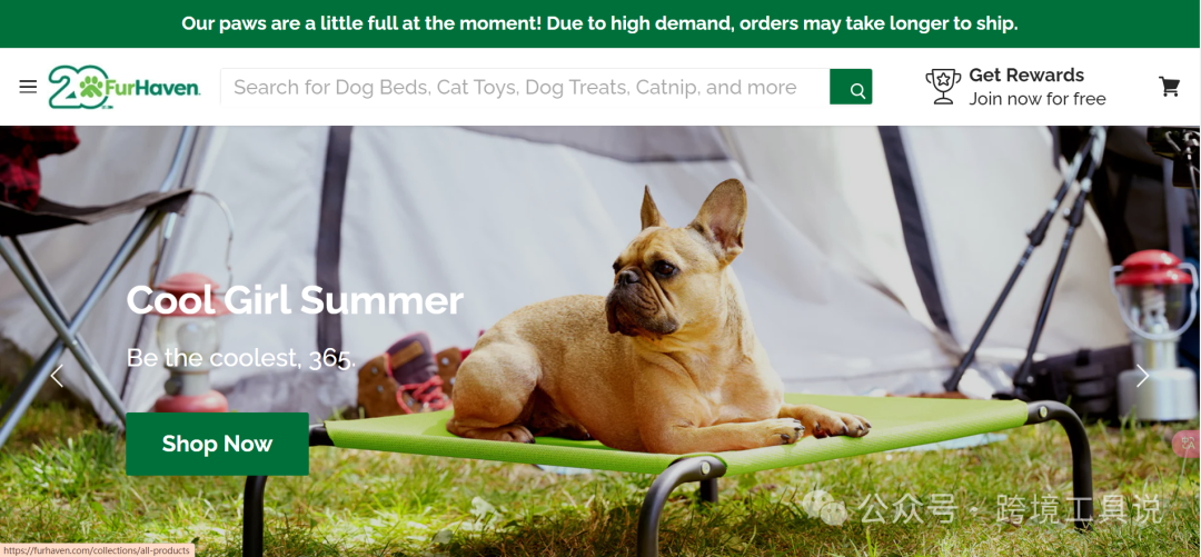 Furhaven—美国宠物电商平台,拥有10万+用户