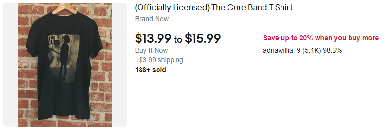 The Cure乐队也开始维权，一个商标能影响多少人？